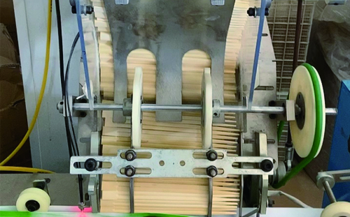 颜色传感器丨深圳某厂家竹质筷子生产检测的应用